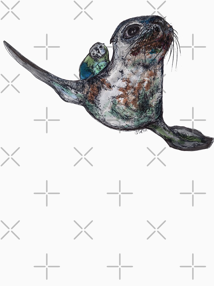 Bennie and Doozer the Sea Lions by Wildcard-Sue