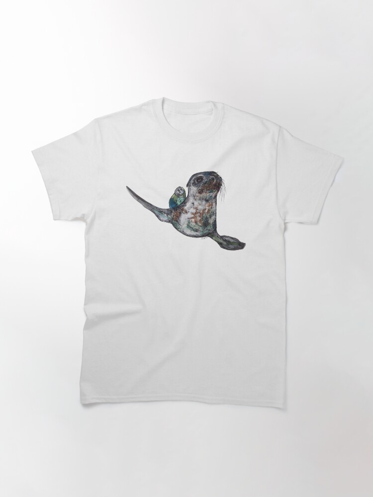 Alternate view of Bennie and Doozer the Sea Lions Classic T-Shirt