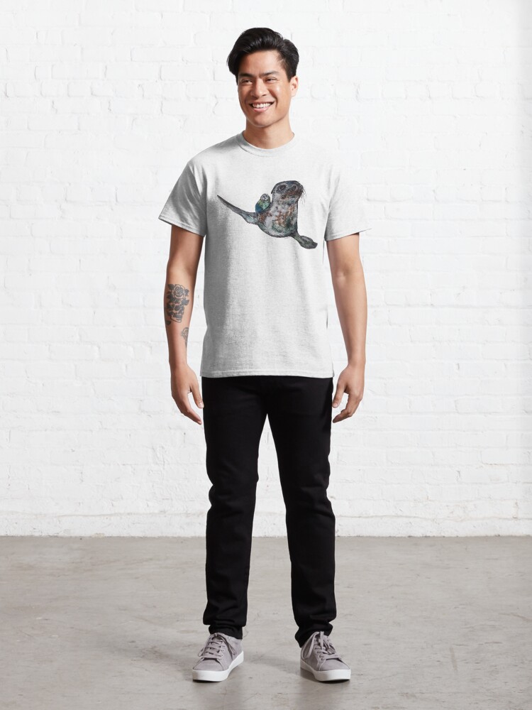 Alternate view of Bennie and Doozer the Sea Lions Classic T-Shirt