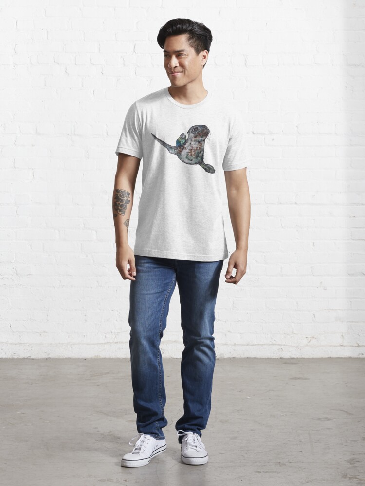 Alternate view of Bennie and Doozer the Sea Lions Essential T-Shirt