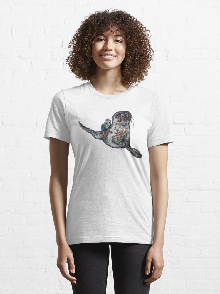 Alternate view of Bennie and Doozer the Sea Lions Essential T-Shirt