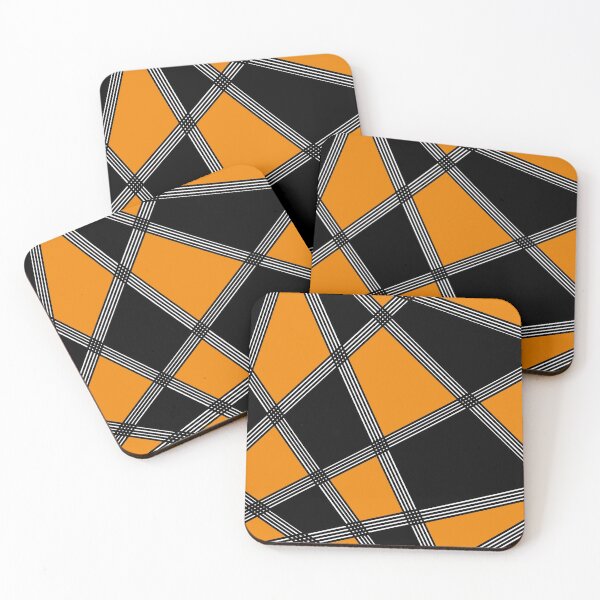 Item preview, Abstract pattern - black and orange. designed and sold by K.S ART.