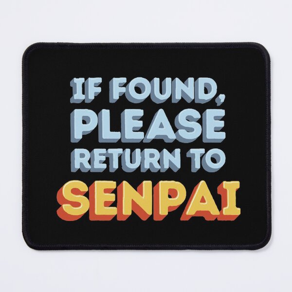 Item preview, If Found, Please Return to Senpai / I am Senpai (Couple Shirt) Version 1 designed and sold by teeworthy.
