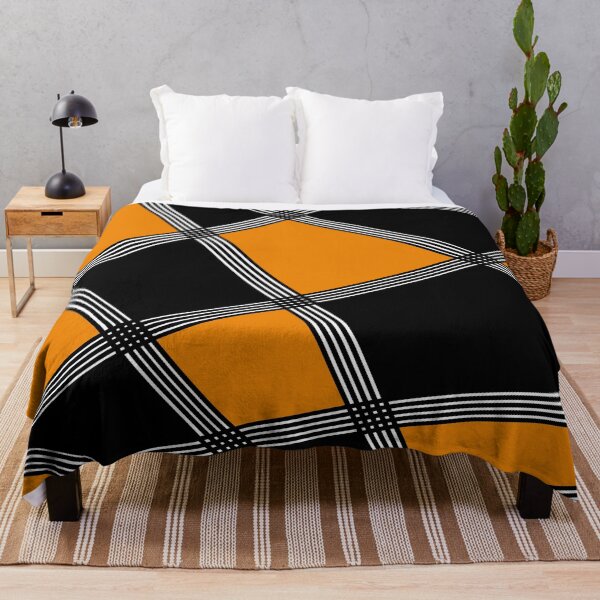 Item preview, Abstract pattern - black and orange. designed and sold by K.S ART.