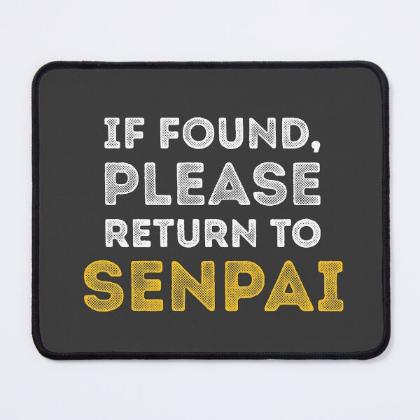 Item preview, If Found, Please Return to Senpai / I am Senpai (Couple Shirt) Version 3 designed and sold by teeworthy.