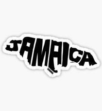 Jamaica Black Sticker