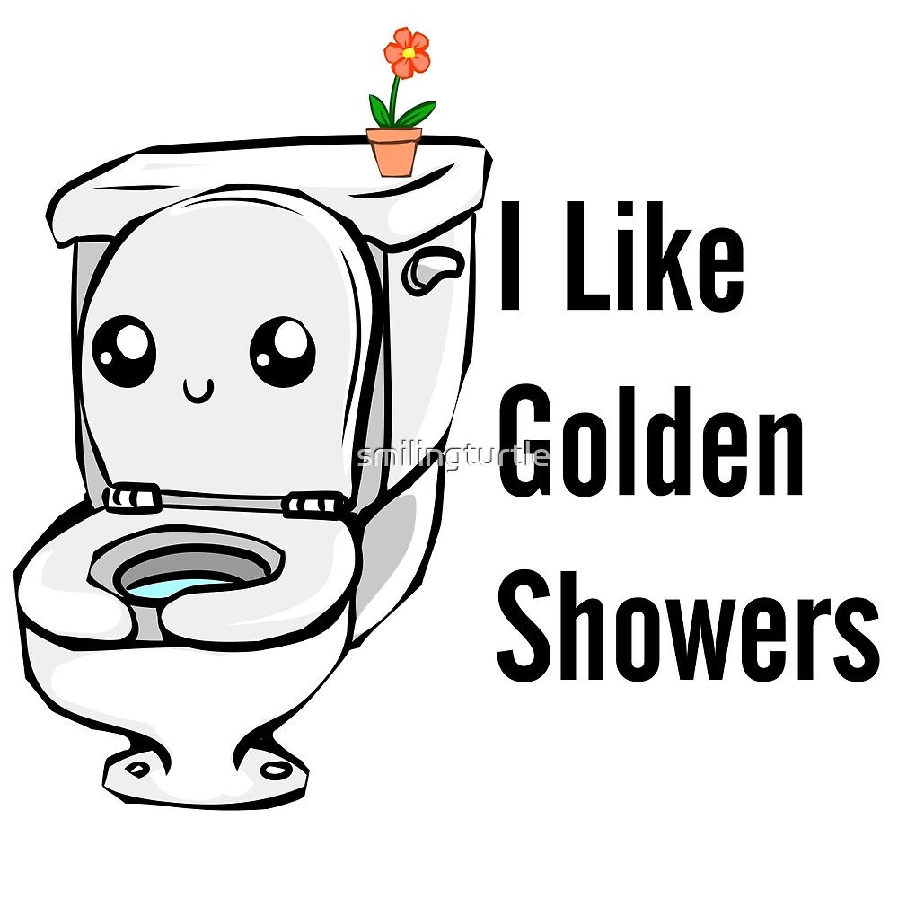 Golden Showers By Smilingturtle Redbubble 