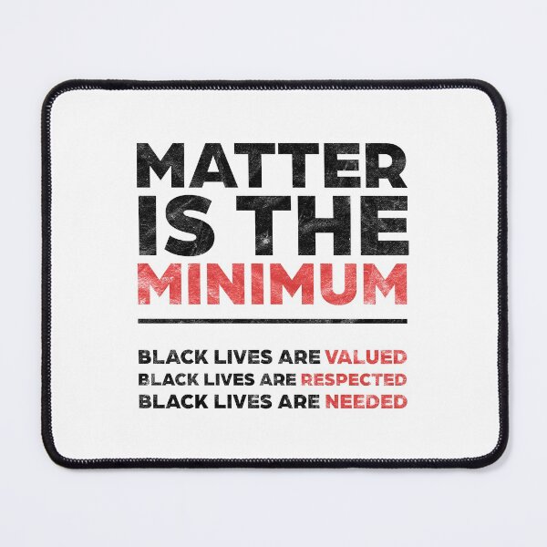Item preview, Matter Is The Minimum (white distressed design) designed and sold by siggyspatsky.