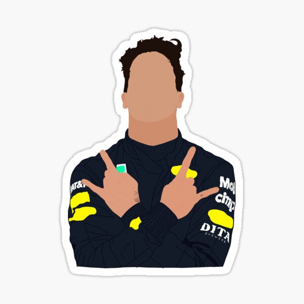 Daniel Ricciardo Sticker