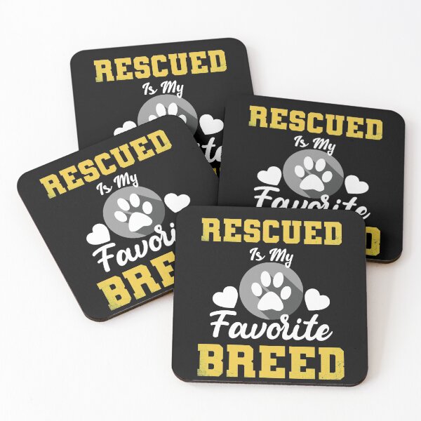 Item preview, Rescued Is My Favorite Breed designed and sold by amishacreates.