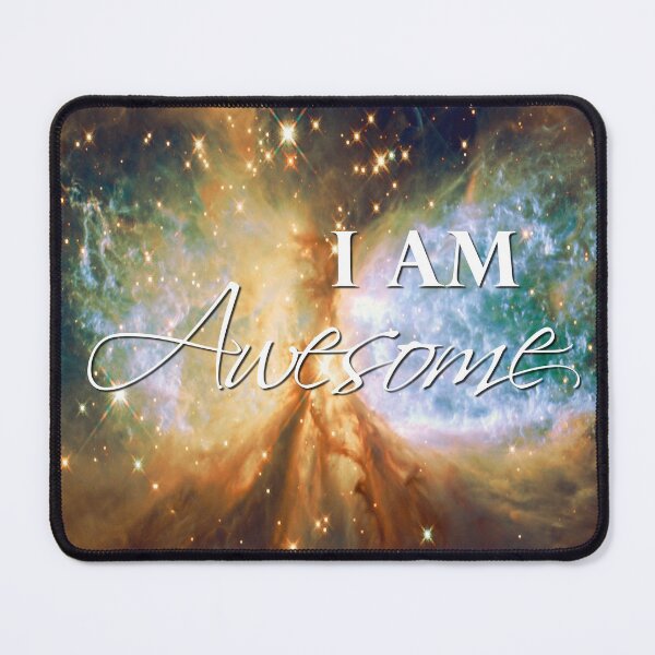 Item preview, I Am Awesome inspirational affirmation designed and sold by Bluepress.