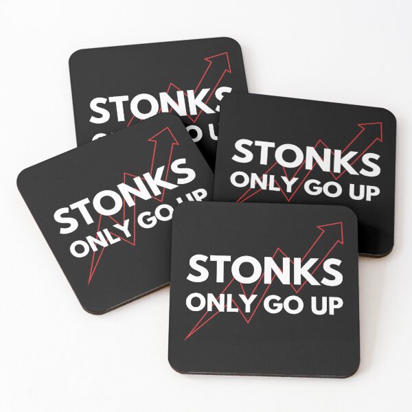 Artikelvorschau, Stonks gehen nur hoch entworfen und verkauft von spolayastore.