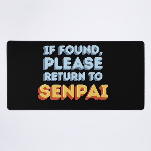 Item preview, If Found, Please Return to Senpai / I am Senpai (Couple Shirt) Version 1 designed and sold by teeworthy.