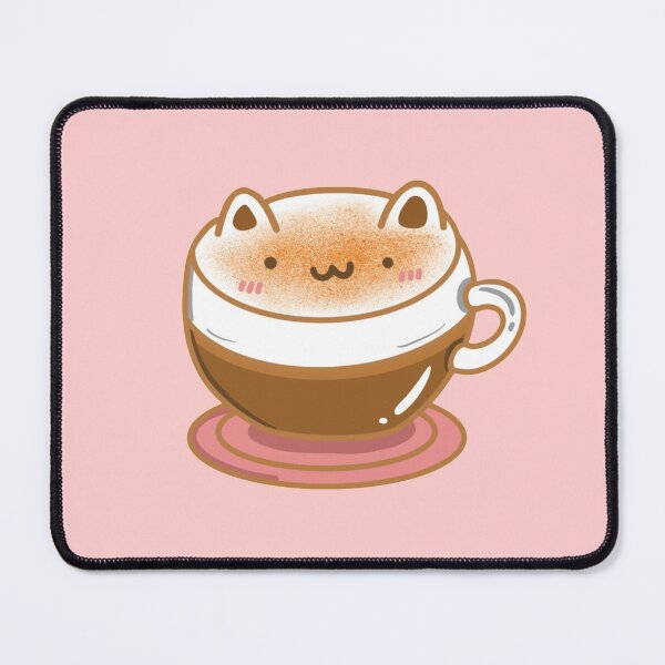 Item preview, Kawaii cat lovers cafe coffee drink Catppuccino sticker designed and sold by Marie-c-doodles.