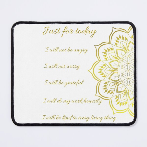 Item preview, Golden Mandala Reiki Principles designed and sold by Bluepress.