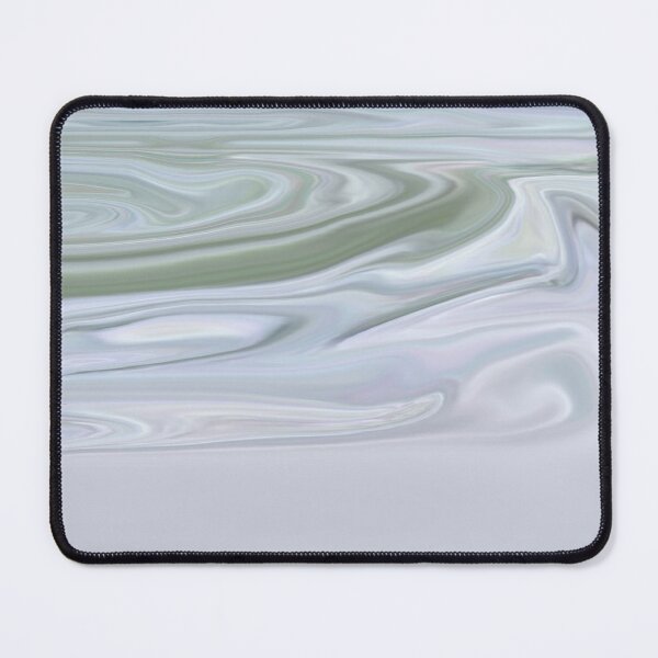 Item preview, Snow Escape Pale Blues Greys Teal Abstract Marbled Look designed and sold by Beachy.