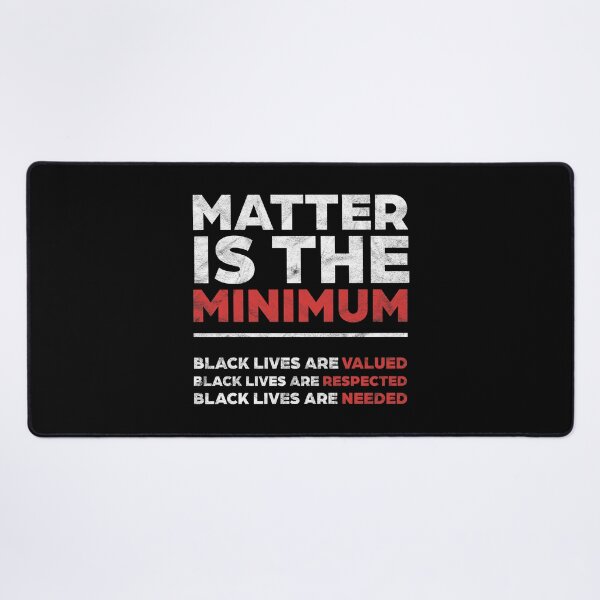 Item preview, Matter Is The Minimum (black distressed design) designed and sold by siggyspatsky.