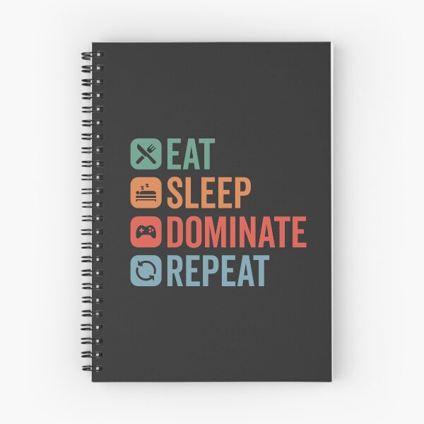 Item preview, Eat, Sleep, Dominate, Repeat designed and sold by MeowsAndMakes.