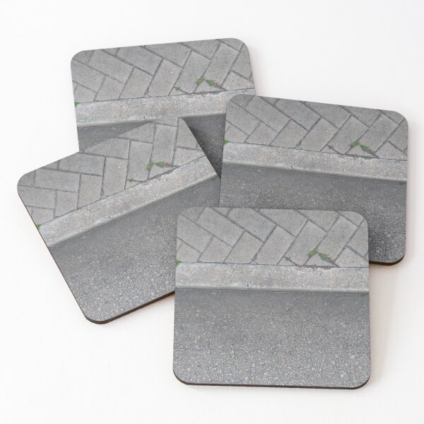 Item preview, Tarmac road and brick pavement. designed and sold by Sinemathk.
