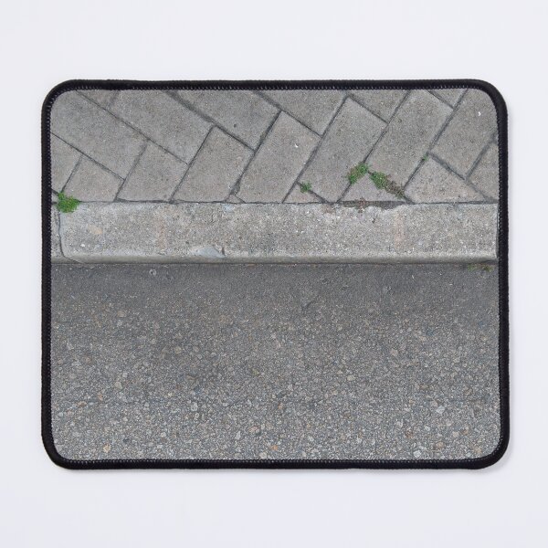 Item preview, Tarmac road and brick pavement. designed and sold by Sinemathk.
