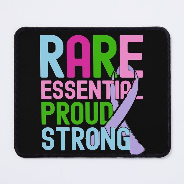 Rare Disease Day Essential Proud Strong People Awareness Mouse Pad