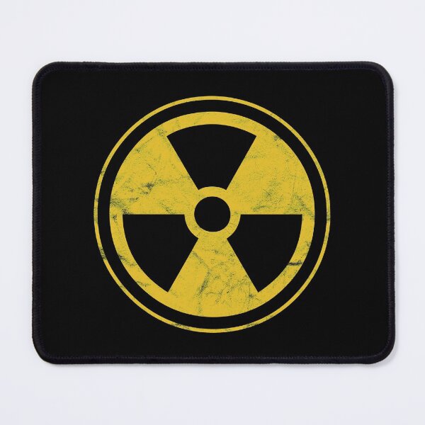 Item preview, Radioactive Symbol (distressed look) designed and sold by siggyspatsky.