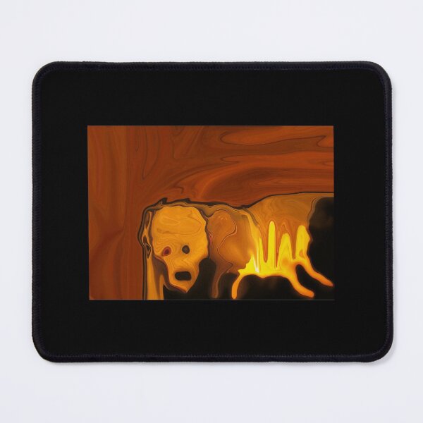 Item preview, Ancient Mummy is Shocked by Glowing Fire designed and sold by Beachy.