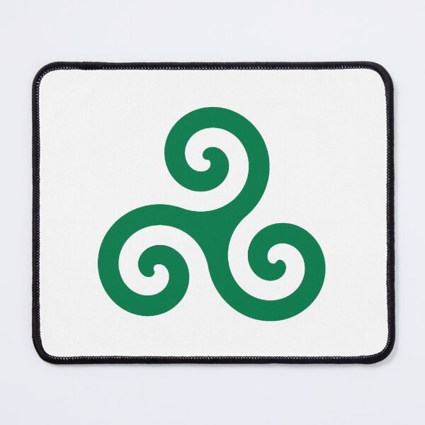 Item preview, Celtic Triskelion - Green designed and sold by hereticbassist.