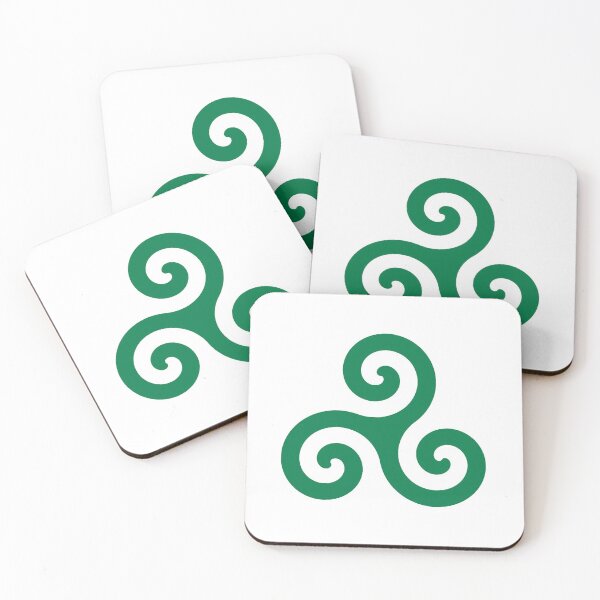 Item preview, Celtic Triskelion - Green designed and sold by hereticbassist.