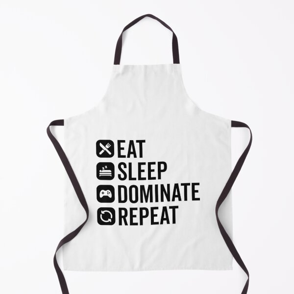 Item preview, Eat, Sleep, Dominate, Repeat designed and sold by MeowsAndMakes.