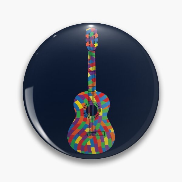 Item preview, Classical Guitar Colorful Texture designed and sold by nightsworthy.