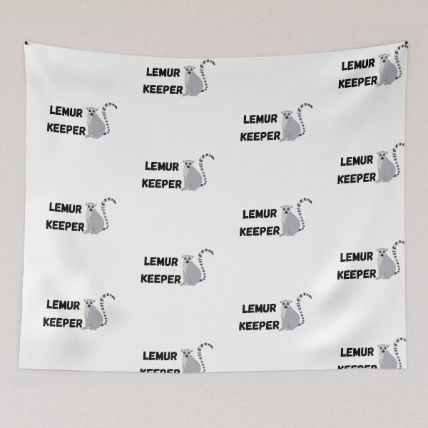 Item preview, Lemur Keeper designed and sold by Meggie-moos.