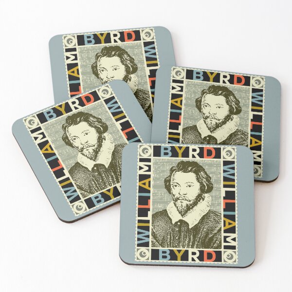 Item preview, William Byrd (stamp) designed and sold by SUCHDESIGN.