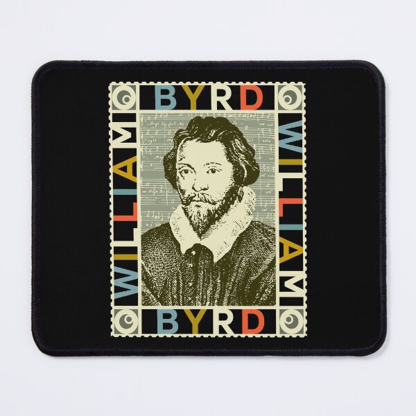 Item preview, William Byrd (stamp) designed and sold by SUCHDESIGN.