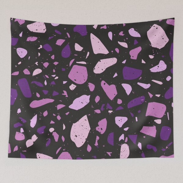 Item preview, Copy of Black and Neutral Pinks Terrazzo Marble designed and sold by thesnowwhyte.