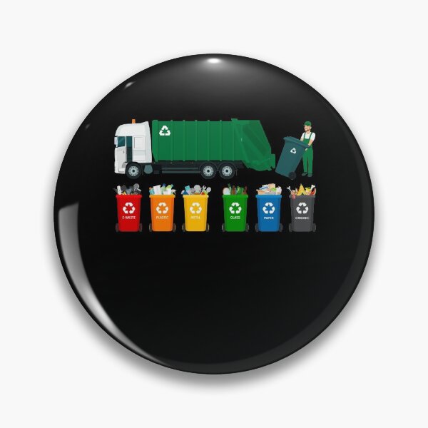 Item preview, Recycling Trash Truck Kids Garbage Truck designed and sold by Emniem.