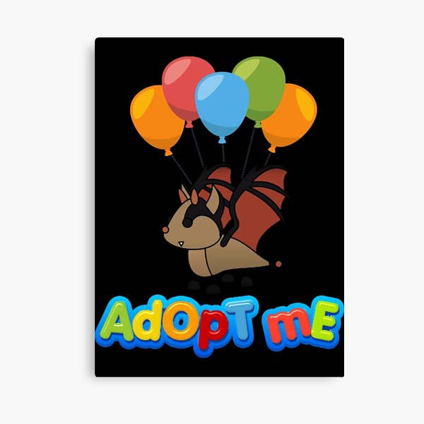 Adopt Me Bat Dragon Wall Art | Redbubble