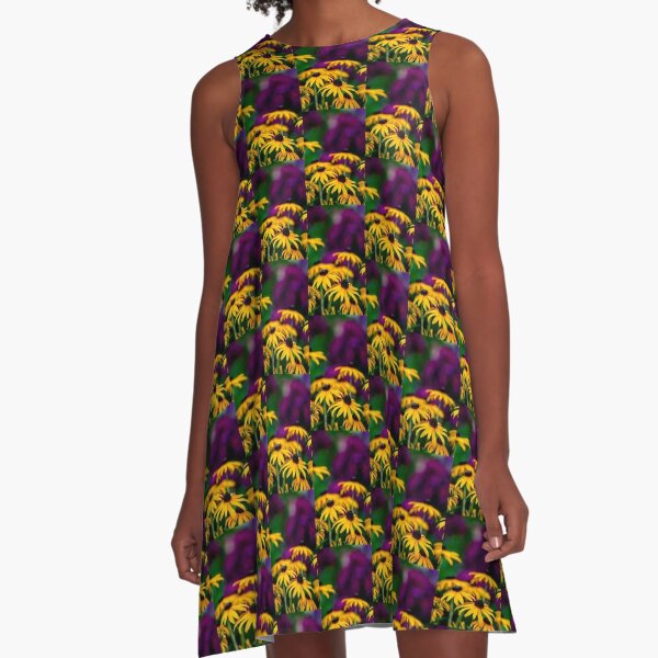 Black Eyed Susan A-Line Dress