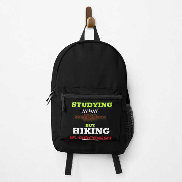 Item preview, Studying is good but hiking is goodest designed and sold by DesignedBySnip.