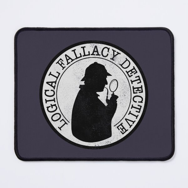 Item preview, Logical Fallacy Detective (distressed look) designed and sold by siggyspatsky.