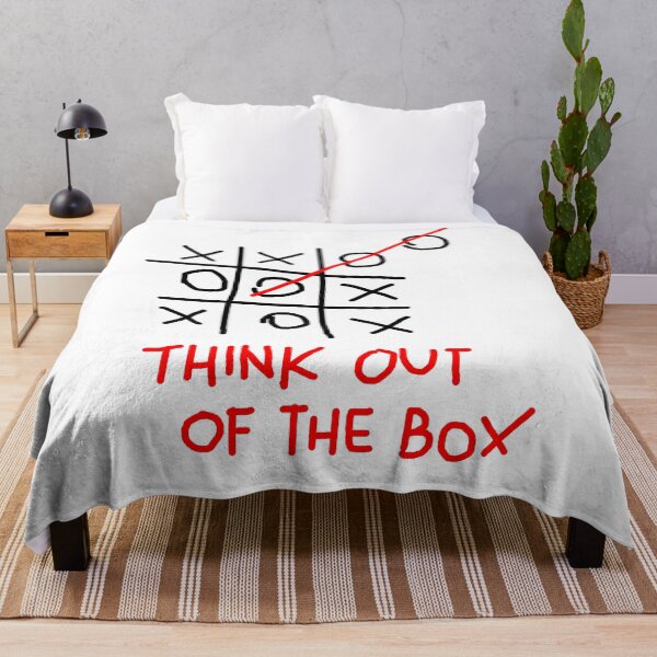 Item preview, Tic-tac-toe game: Think out of the box by Fausto Novelli FN artworks designed and sold by GudNius.