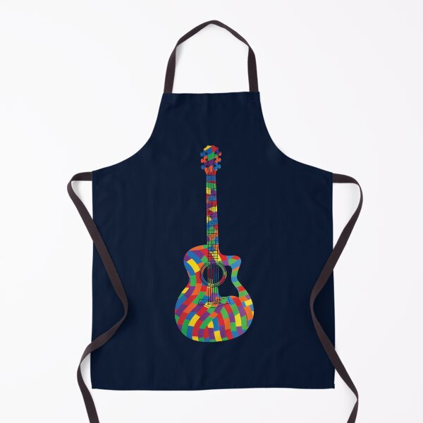 Item preview, Auditorium Style Acoustic Guitar Colorful Texture designed and sold by nightsworthy.