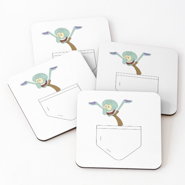 Item preview, Squidward in a Pocket - Sponge Bob designed and sold by Apenimon.