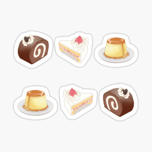 Embellishments Scrapbooking Craft Supplies & Tools Japanese Dessert stickers