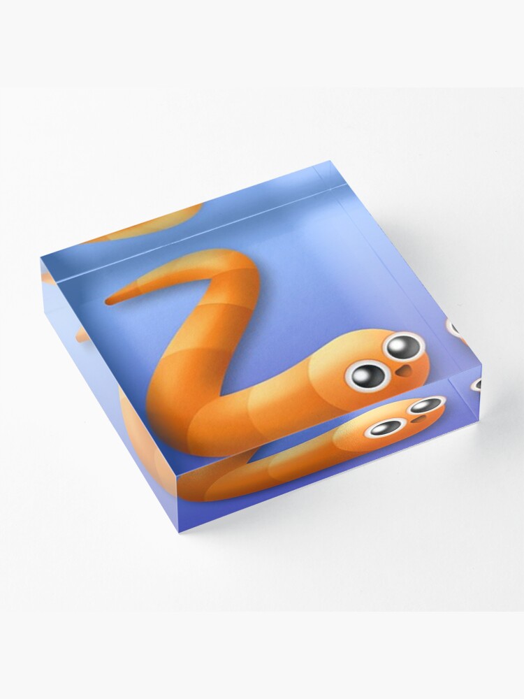 slither io game worm snake Poster for Sale by emcazalet