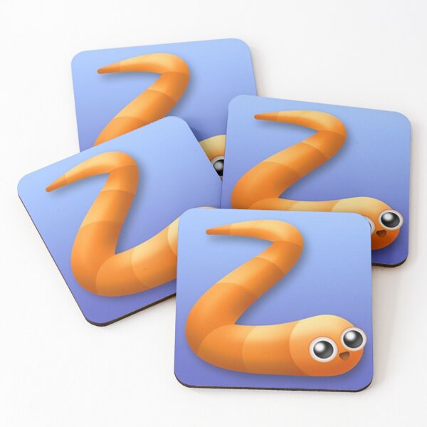 Item preview, slither io game worm snake designed and sold by emcazalet.