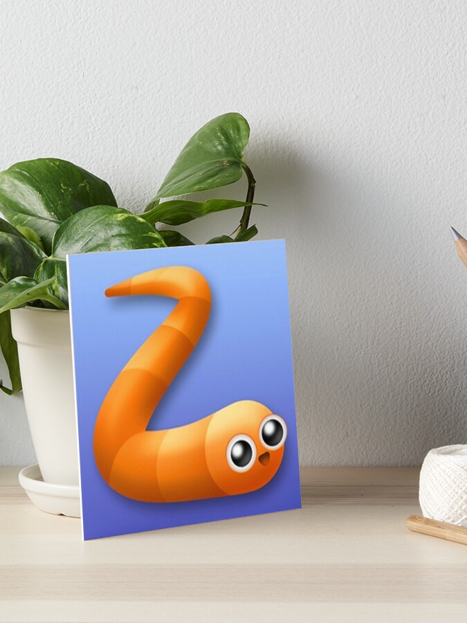 slither io game worm snake Poster for Sale by emcazalet