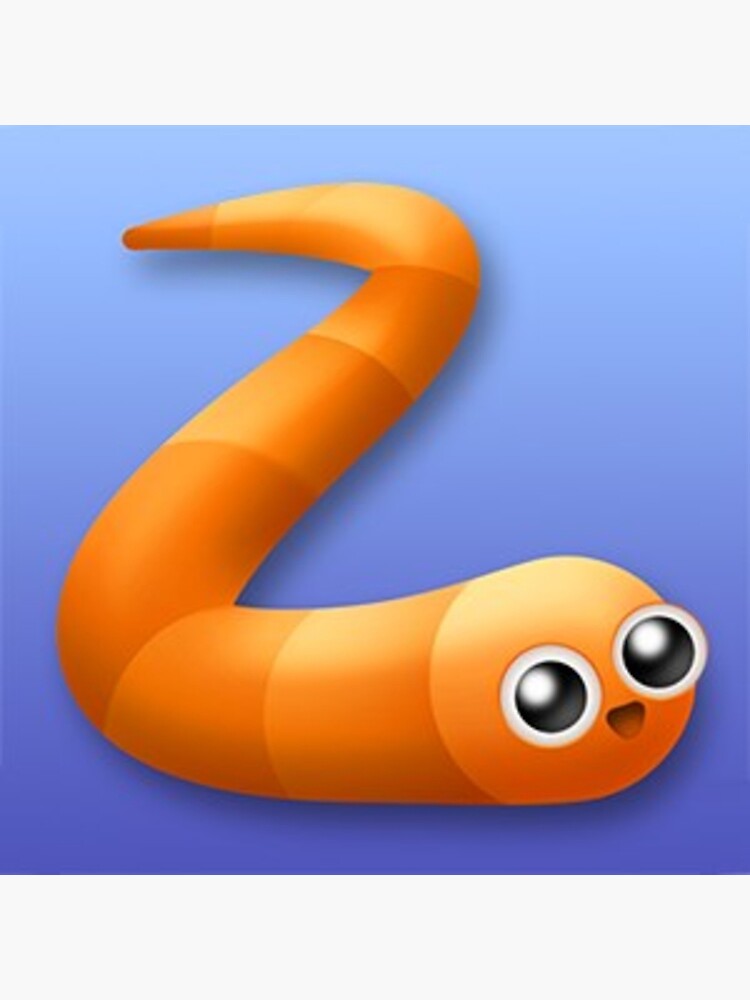 slither io game worm snake Poster for Sale by emcazalet