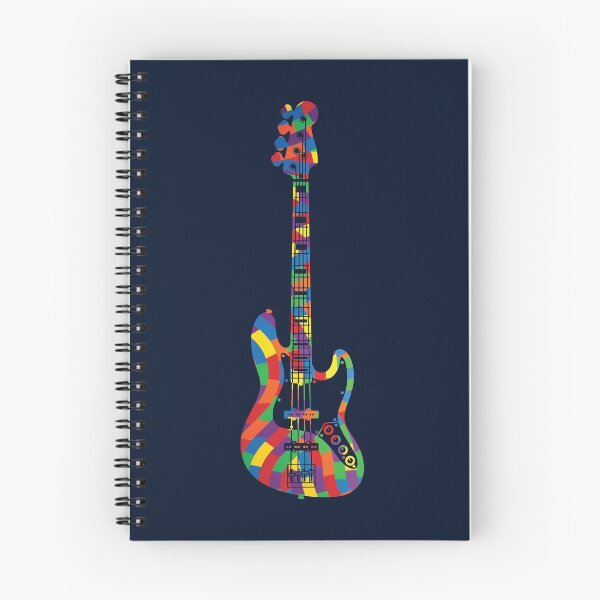 Item preview, J-Style Bass Guitar Colorful Texture designed and sold by nightsworthy.