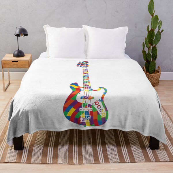 Item preview, J-Style Bass Guitar Colorful Texture designed and sold by nightsworthy.